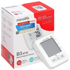 Microlife B3 AFIB Advanced Hỗ Trợ Phát Hiện Rung Nhĩ Khi Đo Tại Nhà
